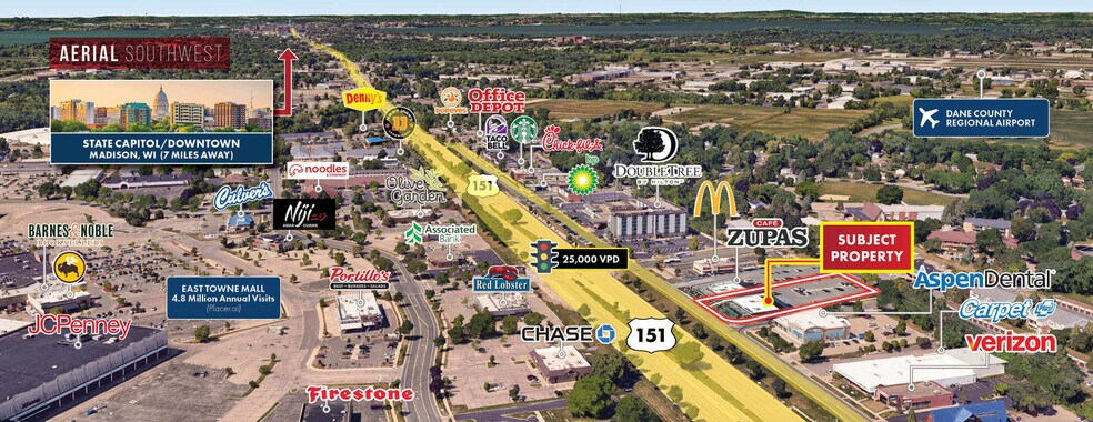 More Photos Of 4518 E Washington Ave, Madison General Retail For Sale