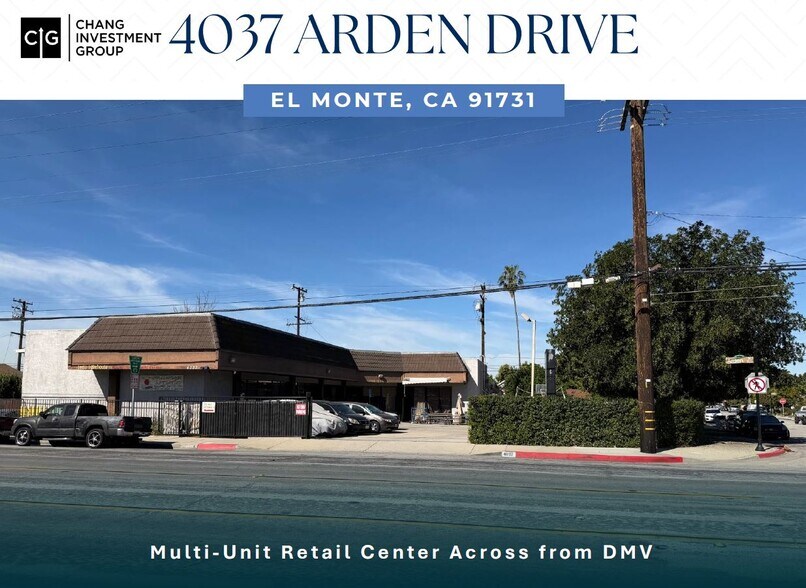 Primary Photo Of 4037 Arden Dr, El Monte Storefront Retail Office For Sale