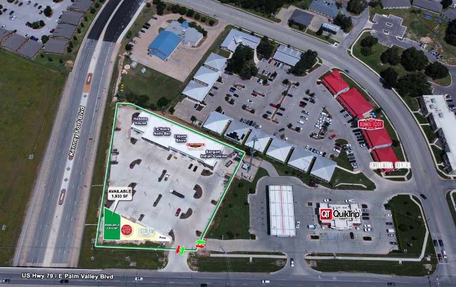 More Photos Of 2800 Palm Valley, Round Rock Storefront For Lease