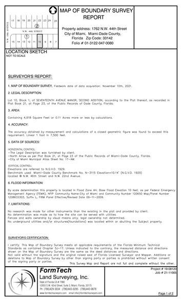 More Photos Of 1762 NW 44th St, Miami Land For Sale