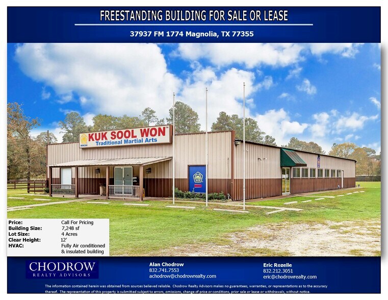 Primary Photo Of 37937 FM 1774 Rd, Magnolia Warehouse For Sale