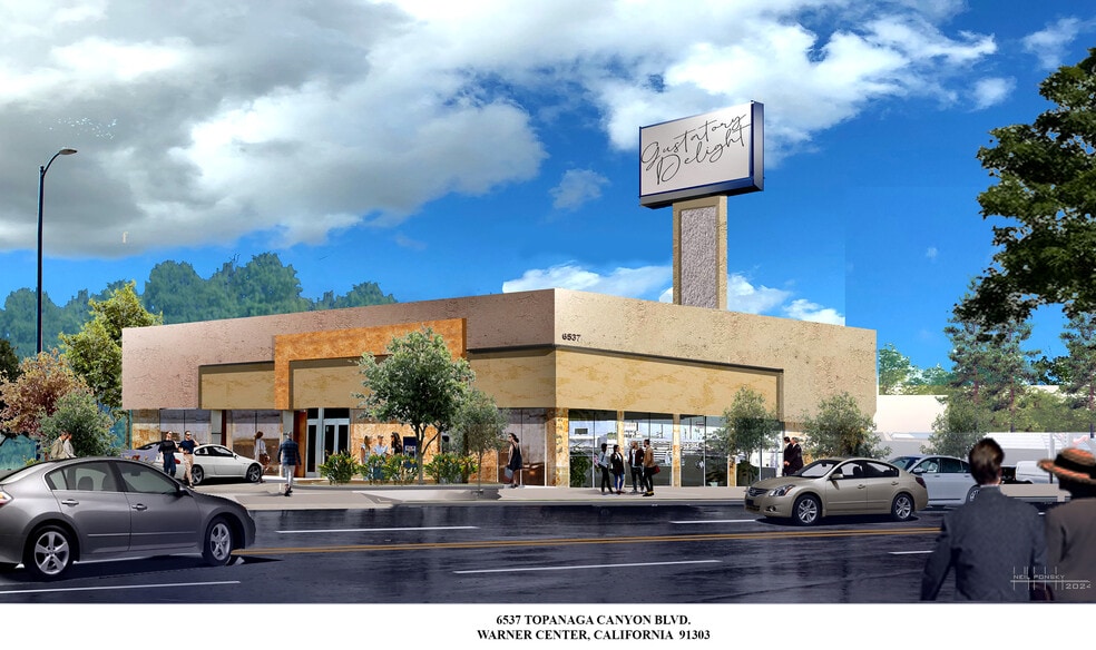 More Photos Of 6537 Topanga Canyon Blvd, Woodland Hills Bank For Lease