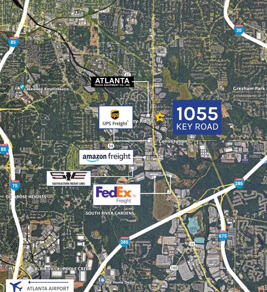 More Photos Of 1055 Key Rd SE, Atlanta Land For Sale