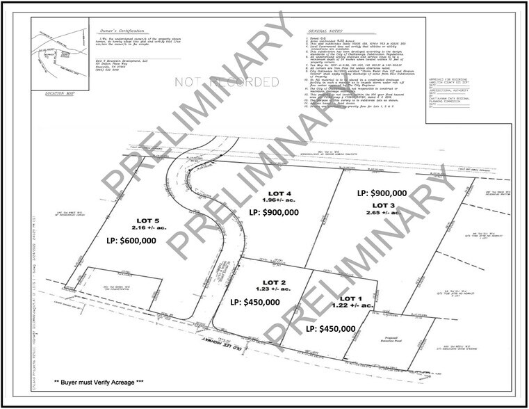 More Photos Of 8001 Old Lee Hwy, Ooltewah Land For Sale