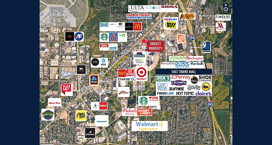 More Photos Of 4520 E Towne Blvd, Madison Restaurant For Sale