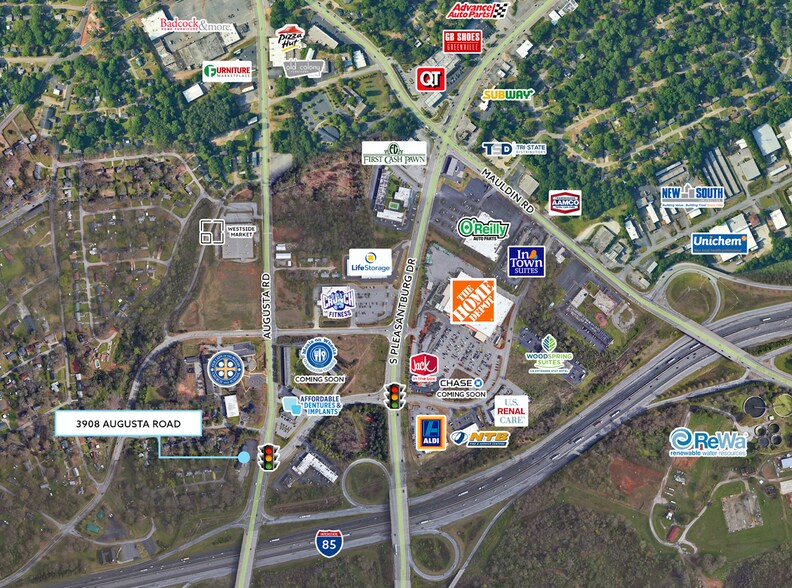 More Photos Of 3904-3910 Augusta Rd, Greenville Unknown For Lease