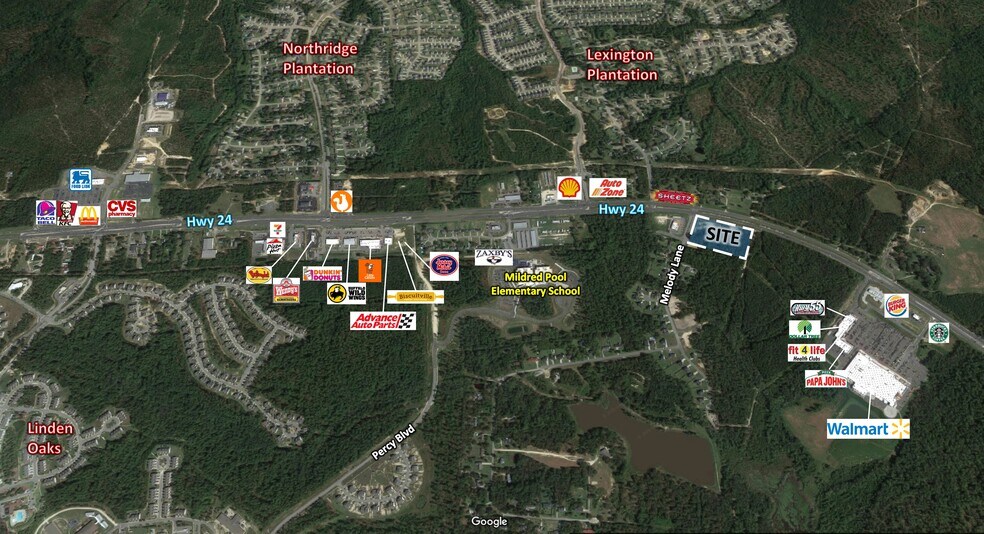 More Photos Of Hwy 24/87 & Melody Lane, Cameron Land For Sale