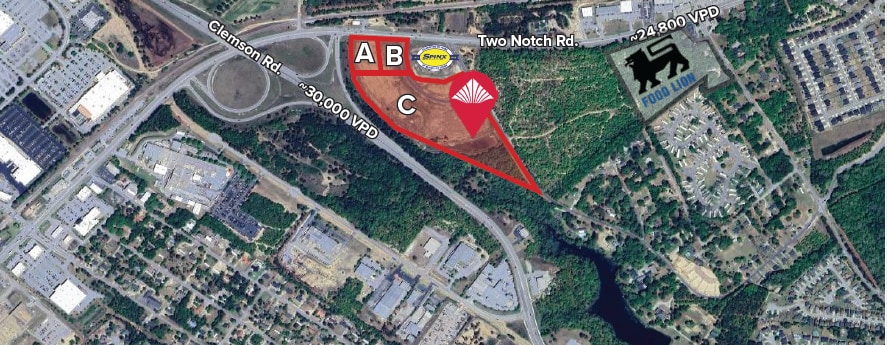 More Photos Of 10444 Two Notch Rd, Columbia Land For Sale