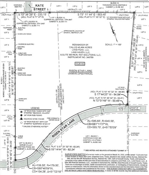 More Photos Of Risen Star Lane, Copperas Cove Land For Sale