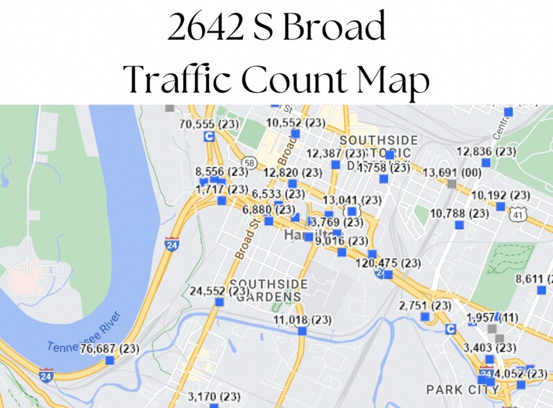 More Photos Of 2642 S Broad St, Chattanooga Land For Sale