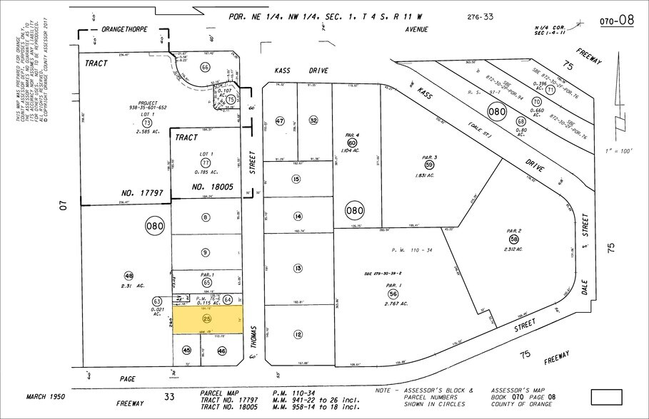 More Photos Of 7121 Thomas St, Buena Park Land For Lease