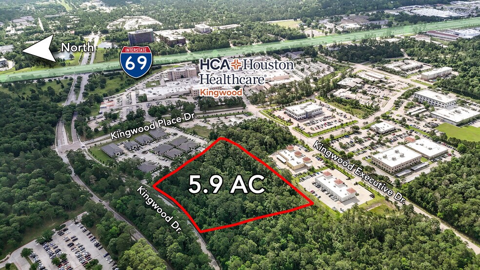 Primary Photo Of Kingwood Dr @ Hanover Park Dr, Kingwood Land For Sale