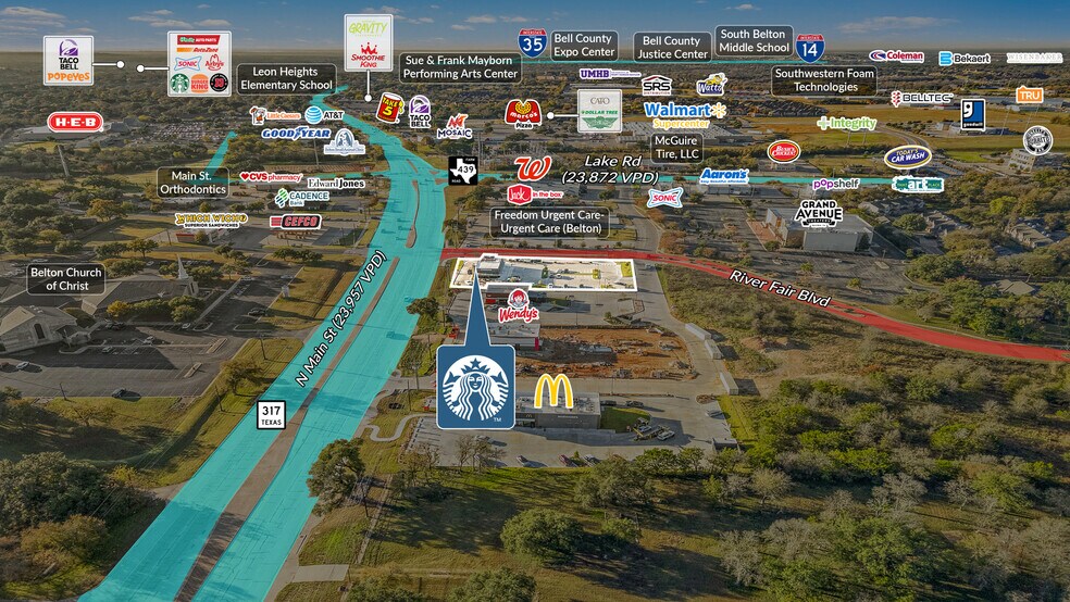 More Photos Of 104 River Fair blvd, Belton Fast Food For Sale