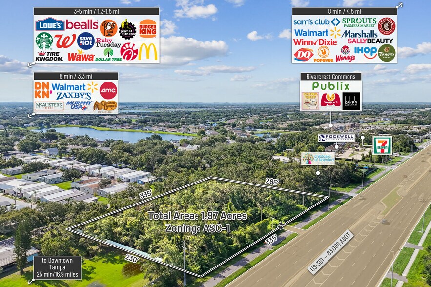 More Photos Of 11218 US 301, Riverview Land For Sale