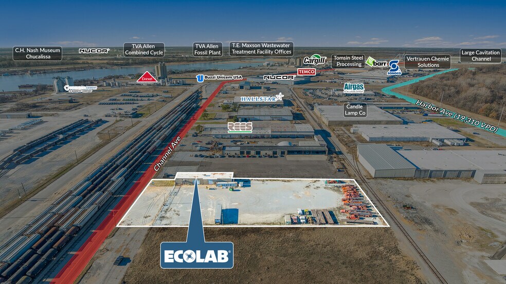 More Photos Of 2390 Channel Ave, Memphis Manufacturing For Sale