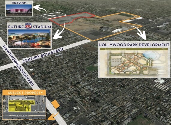 More Photos Of 10600 Hawthorne Blvd, Inglewood Land For Lease