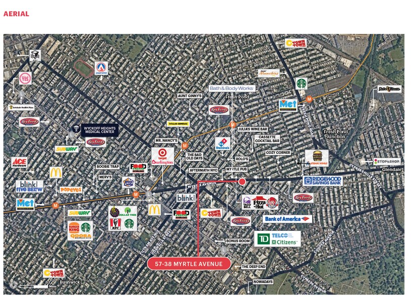 More Photos Of 57-38 Myrtle Ave, Ridgewood Storefront Retail Office For Lease