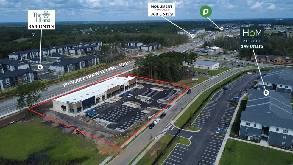 More Photos Of 70 William Blakely xing, Pooler Storefront Retail Office For Lease