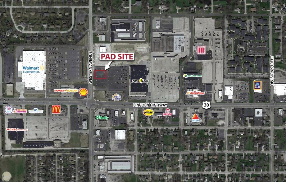 Primary Photo Of 1333 Western Ave, Chicago Heights Land For Lease