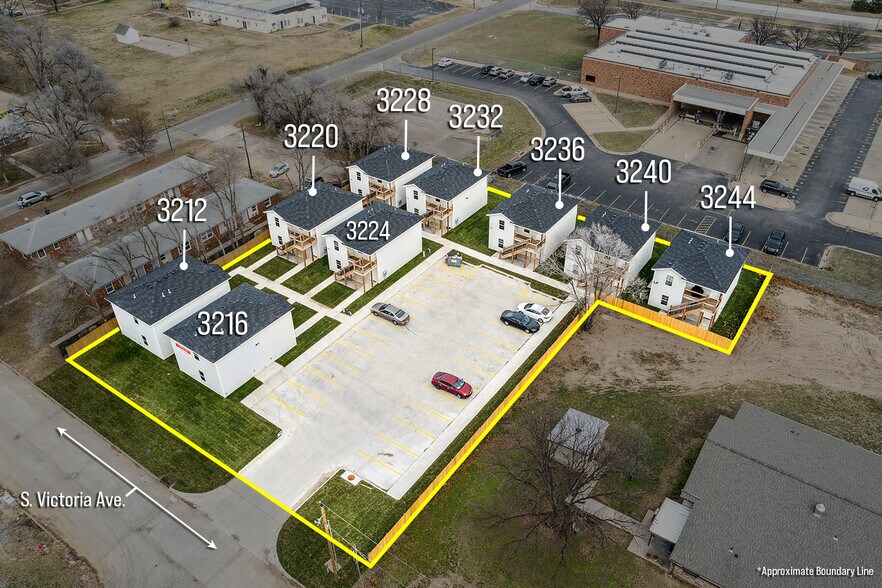 Primary Photo Of 3212-3244 S. Victoria St, Wichita Apartments For Sale