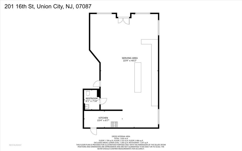 More Photos Of 201 16th St, Union City Storefront Retail Residential For Sale