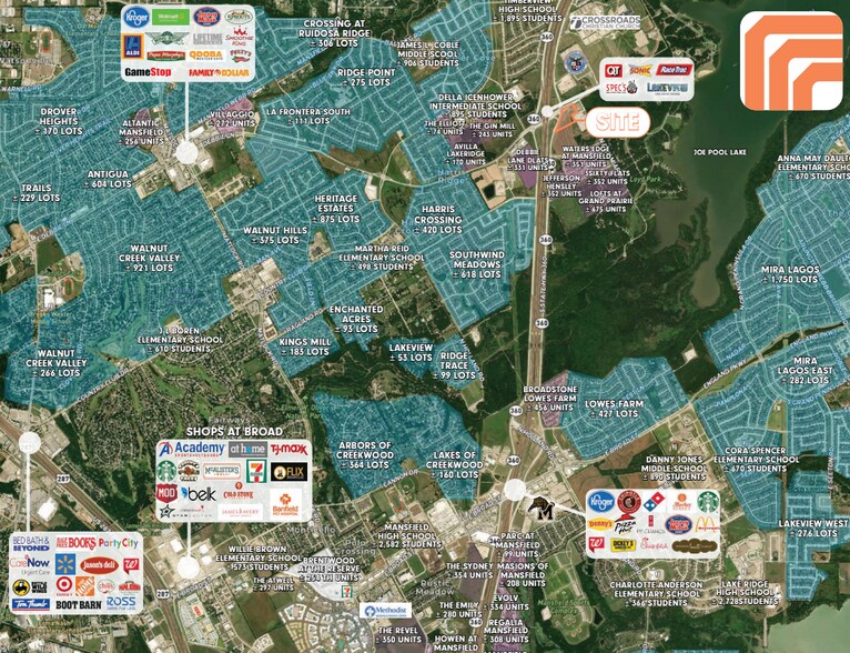 More Photos Of 3666 Grand Prairie Waters Dr, Grand Prairie Land For Sale