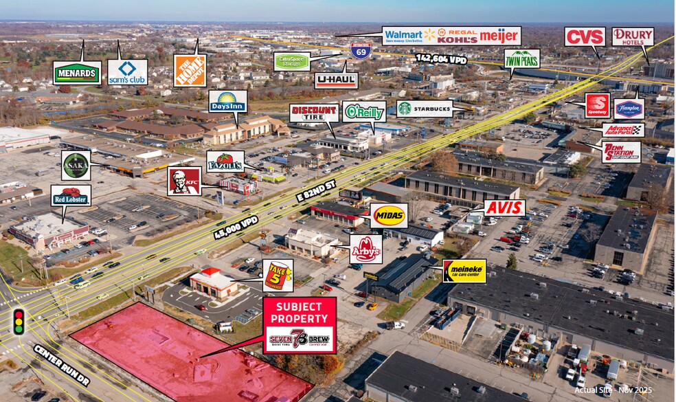 More Photos Of 6411 E 82nd St, Indianapolis General Retail For Sale