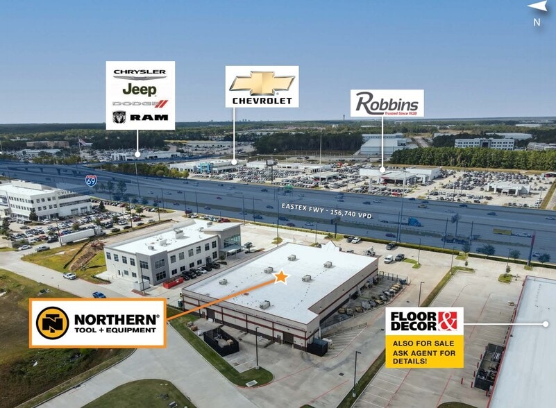 More Photos Of 18780 US-59, Humble Freestanding For Sale