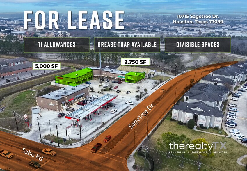 More Photos Of 10715 Sagetree Dr, Houston General Retail For Lease