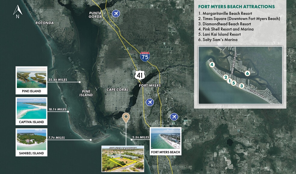 More Photos Of 16700 San Carlos Blvd, Fort Myers Land For Sale