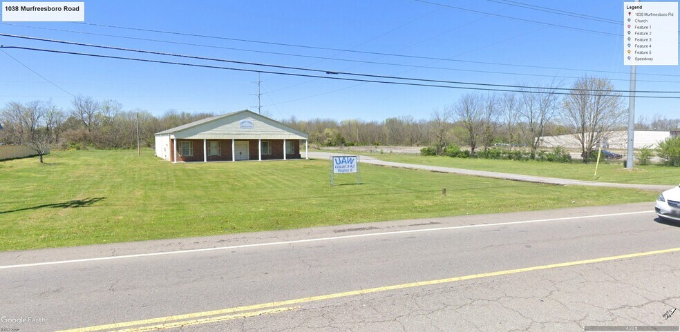 More Photos Of 1038 Murfreesboro Rd, Lebanon Lodge Meeting Hall For Lease