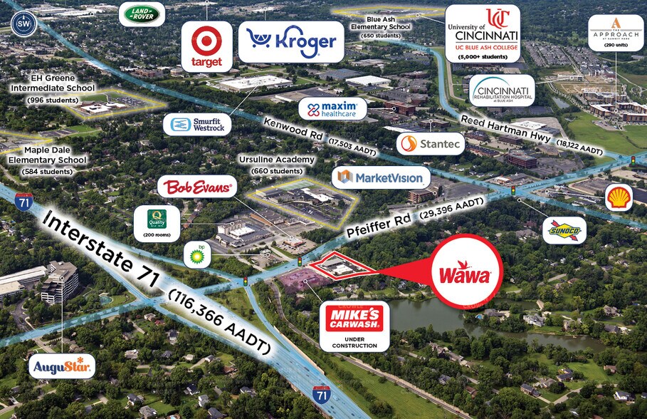 More Photos Of 5900 Pfeiffer Rd, Blue Ash Convenience Store For Sale