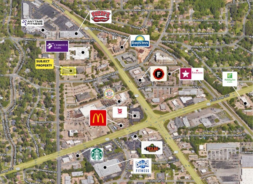 More Photos Of 3415 Golden Rd, Tyler Office For Sale