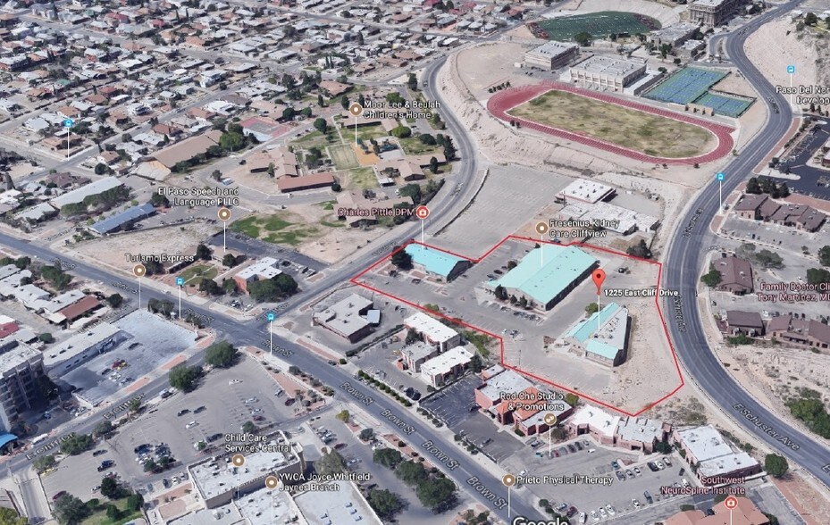 More Photos Of 1225 E Cliff Dr, El Paso Unknown For Lease