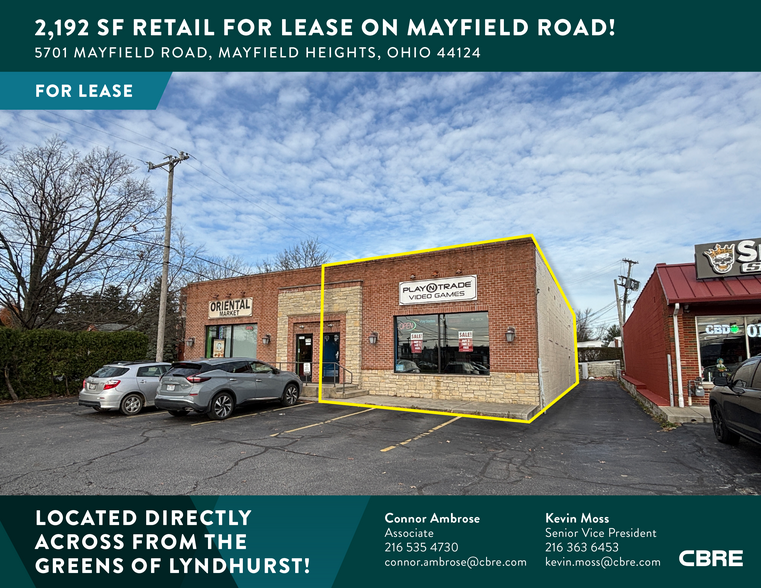 Primary Photo Of 5701 Mayfield Rd, Mayfield Heights Freestanding For Lease