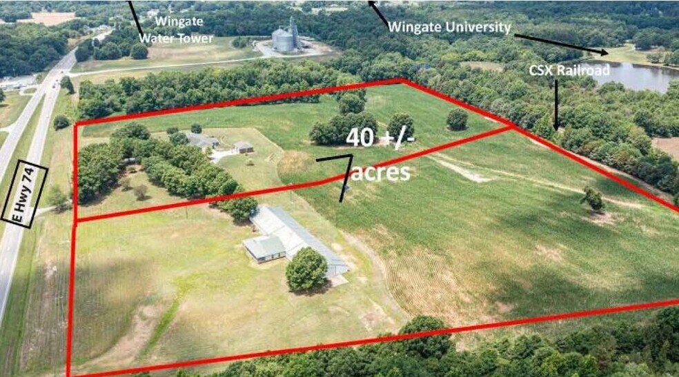 More Photos Of 4809 E Highway 74 Hwy, Wingate Land For Sale