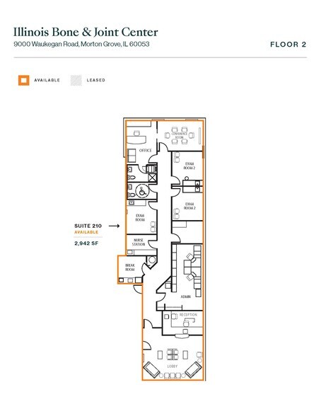 More Photos Of 9000 Waukegan Rd, Morton Grove Medical For Lease