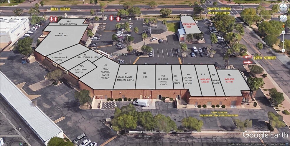 More Photos Of 1107 E Bell Rd, Phoenix Unknown For Lease