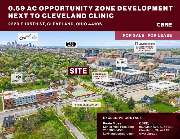Primary Photo Of 2220 105th st, Cleveland Land For Lease