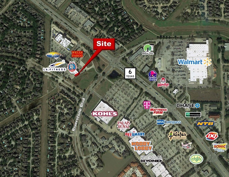 More Photos Of 5418 Highway 6, Missouri City Freestanding For Lease