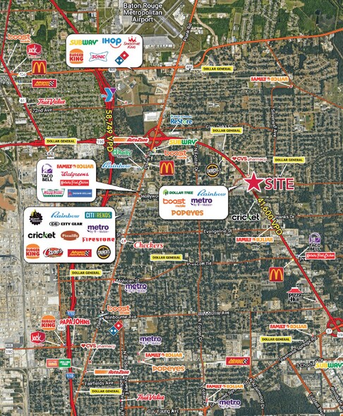 More Photos Of 5955 Airline Hwy, Baton Rouge Drugstore For Lease