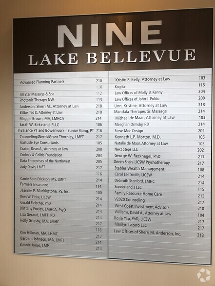 More Photos Of 9 Lake Bellevue Dr, Bellevue Office For Sale