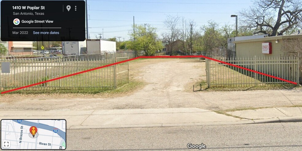 More Photos Of 1410 Poplar st, San Antonio Land For Lease