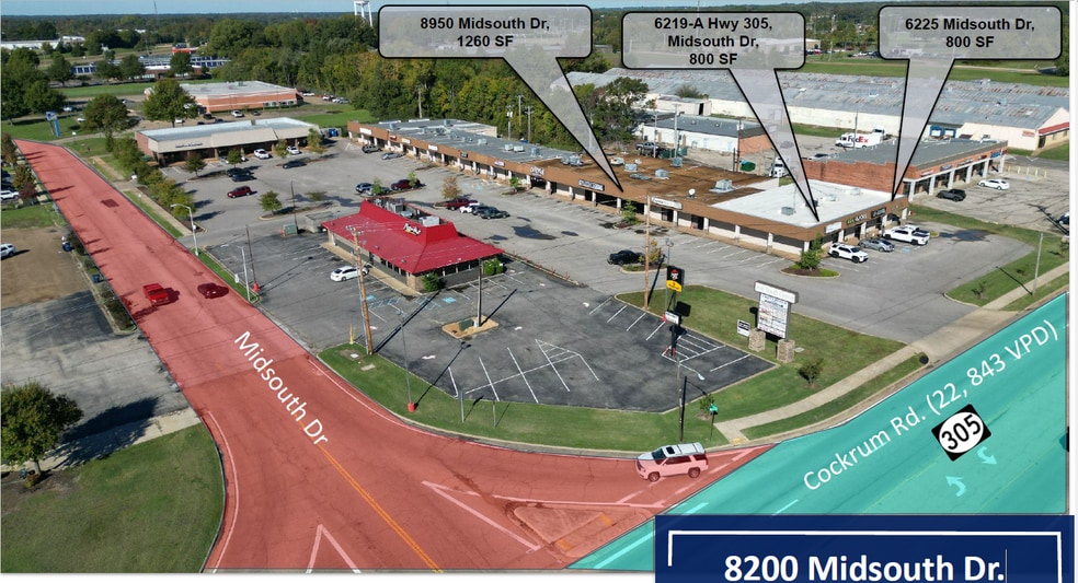 Primary Photo Of 8200 Midsouth dr, Olive Branch Supermarket For Lease