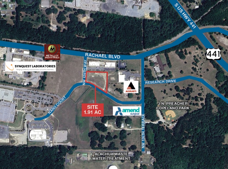 Primary Photo Of North West 129th Way @ Nano Court, Alachua Land For Sale