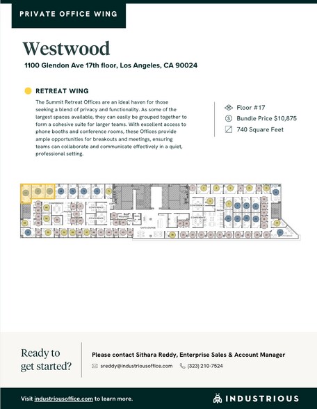 More Photos Of 1100 Glendon Ave, Los Angeles Office For Lease