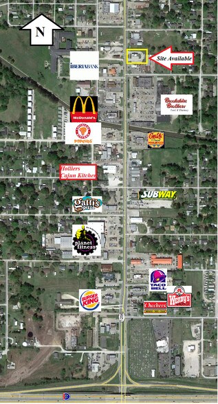 More Photos Of 1504 Ruth St, Sulphur Fast Food For Sale