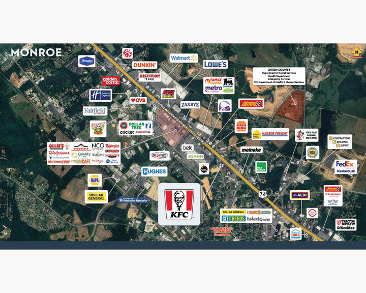 More Photos Of 2021 W Roosevelt Blvd, Monroe Fast Food For Sale