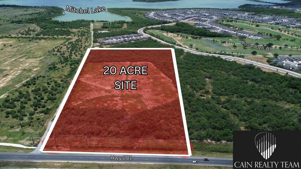 Primary Photo Of 13855 US-281 & Del Lago Pkwy, San Antonio Land For Sale