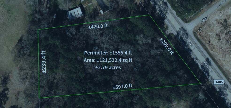 Primary Photo Of NWC FM 1485 & Pinebrook dr, New Caney Land For Sale